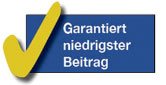 Garantiert niedrigster Beitrag